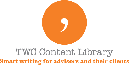 PTWC Content Library Smart writing for advisors and their clients